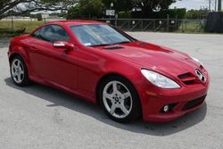 Salvage cars for sale at Miami, FL auction: 2005 Mercedes-Benz SLK 350
