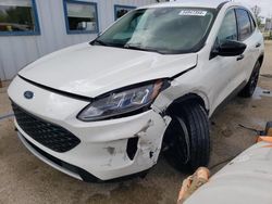 Salvage cars for sale at Pekin, IL auction: 2020 Ford Escape SE