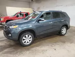 Salvage cars for sale at Davison, MI auction: 2011 KIA Sorento Base