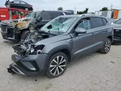 Salvage vehicles for parts for sale at auction: 2024 Volkswagen Taos SE