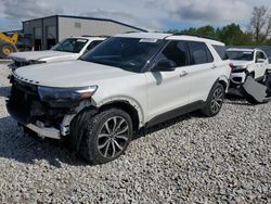 Salvage cars for sale at Wayland, MI auction: 2020 Ford Explorer ST