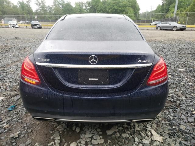 2016 Mercedes-Benz C 300 4matic