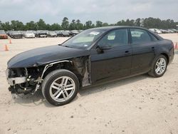 Salvage cars for sale at Houston, TX auction: 2017 Audi A4 Ultra Premium