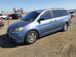 Honda Odyssey ex salvage cars for sale: 2005 Honda Odyssey EX