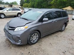 Salvage cars for sale from Copart Knightdale, NC: 2018 Toyota Sienna XLE