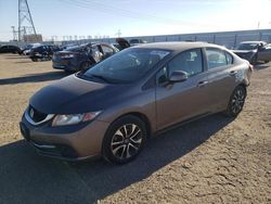 Salvage cars for sale from Copart Adelanto, CA: 2013 Honda Civic EX