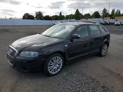 Salvage cars for sale at Portland, OR auction: 2006 Audi A3 2.0 Premium