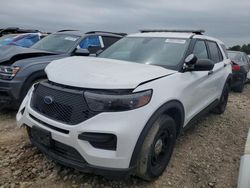 Salvage cars for sale at Grand Prairie, TX auction: 2020 Ford Explorer Police Interceptor