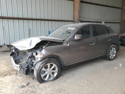 Salvage cars for sale at Houston, TX auction: 2010 Infiniti EX35 Base
