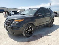 Salvage cars for sale from Copart Haslet, TX: 2015 Ford Explorer Sport