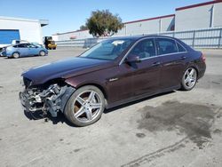 Salvage cars for sale at Hayward, CA auction: 2010 Mercedes-Benz E 63 AMG