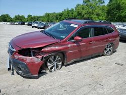 Salvage cars for sale from Copart Ellwood City, PA: 2021 Subaru Outback Limited