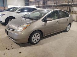 Salvage cars for sale at Eldridge, IA auction: 2007 Toyota Prius