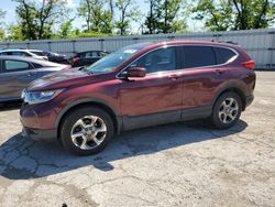 Salvage cars for sale from Copart West Mifflin, PA: 2018 Honda CR-V EX