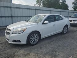 Salvage cars for sale at Gastonia, NC auction: 2013 Chevrolet Malibu 2LT