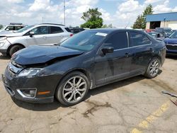 Salvage cars for sale at Woodhaven, MI auction: 2010 Ford Fusion SE