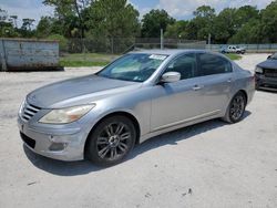 Salvage cars for sale from Copart Fort Pierce, FL: 2009 Hyundai Genesis 4.6L
