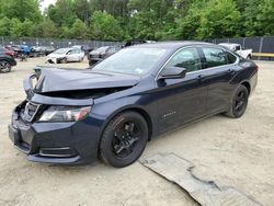 Chevrolet Impala salvage cars for sale: 2017 Chevrolet Impala LS