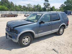 Salvage cars for sale at Hampton, VA auction: 2002 Ford Explorer XLT