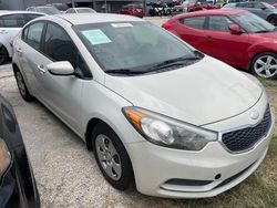 KIA Forte lx salvage cars for sale: 2014 KIA Forte LX