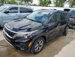 Salvage cars for sale at Cahokia Heights, IL auction: 2022 KIA Seltos EX