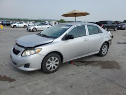 Vehiculos salvage en venta de Copart Grand Prairie, TX: 2010 Toyota Corolla Base