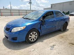 Salvage cars for sale at Jacksonville, FL auction: 2009 Toyota Corolla Base