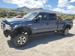 Salvage cars for sale at Reno, NV auction: 2005 Ford F350 SRW Super Duty