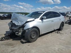 Salvage cars for sale from Copart Grand Prairie, TX: 2015 Nissan Sentra S