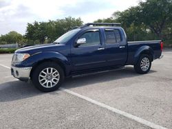Salvage cars for sale from Copart Fort Pierce, FL: 2011 Nissan Frontier SV