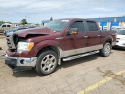 Salvage cars for sale at Woodhaven, MI auction: 2009 Ford F150 Supercrew