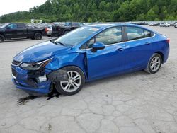 Salvage cars for sale at Hurricane, WV auction: 2017 Chevrolet Cruze LT