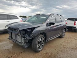Salvage cars for sale at Houston, TX auction: 2024 Subaru Ascent Limited