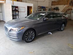 Salvage cars for sale at Ham Lake, MN auction: 2017 Genesis G80 Base