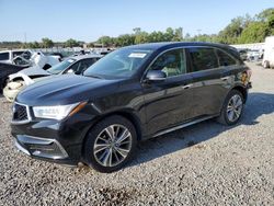 Salvage cars for sale at Riverview, FL auction: 2017 Acura MDX Technology