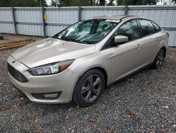 Salvage cars for sale from Copart Ocala, FL: 2018 Ford Focus SE