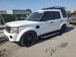 Salvage cars for sale from Copart Orlando, FL: 2016 Land Rover LR4 HSE