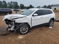 Salvage cars for sale at Longview, TX auction: 2019 Jeep Cherokee Latitude Plus