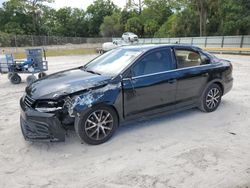 Salvage cars for sale at Fort Pierce, FL auction: 2017 Volkswagen Jetta SE