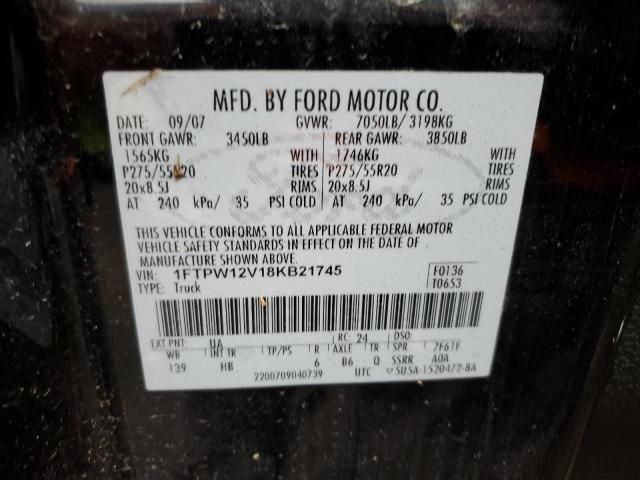 2008 Ford F150 Supercrew