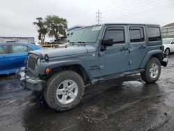 Jeep salvage cars for sale: 2014 Jeep Wrangler Unlimited Sport