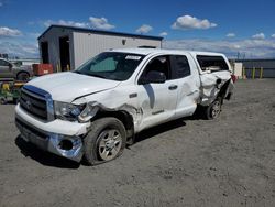 Salvage cars for sale at Airway Heights, WA auction: 2010 Toyota Tundra Double Cab SR5