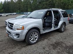 Ford Expedition Limited salvage cars for sale: 2017 Ford Expedition Limited