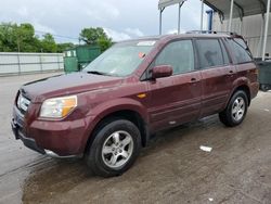 Salvage cars for sale from Copart Lebanon, TN: 2008 Honda Pilot EXL