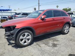 Salvage cars for sale from Copart Colton, CA: 2018 Mercedes-Benz GLC 300