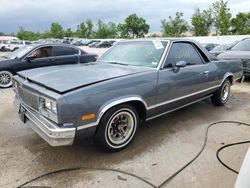 Chevrolet salvage cars for sale: 1985 Chevrolet EL Camino