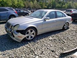 Salvage cars for sale at Waldorf, MD auction: 2005 Mercedes-Benz E 500