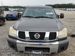 Salvage cars for sale at Memphis, TN auction: 2006 Nissan Titan XE