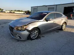 Salvage cars for sale at Kansas City, KS auction: 2016 Mazda 3 Sport