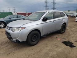 Mitsubishi Outlander salvage cars for sale: 2014 Mitsubishi Outlander ES